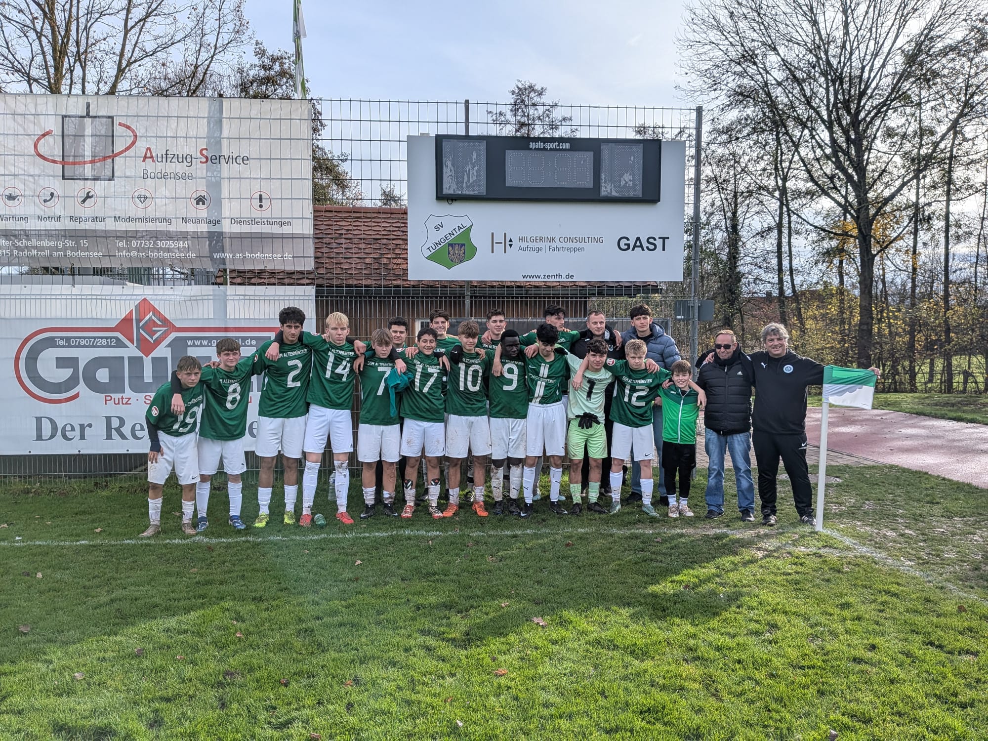 U17 DES VFR ALTENMÜNSTER GEWINNT QUALI-STAFFEL 6